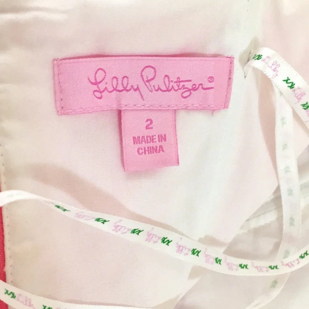 Lilly Pulitzer Frankie Dress in Pink Salmon - Picture 5 of 16
